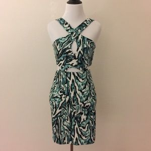 ZARA W&B COLLECTION CUTOUT DRESS